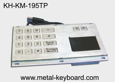 A água IP65 - impermeabilize o teclado industrial do Touchpad com projeto do teclado de Digitas