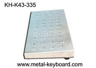 IP65 teclado Ruggedized taxa para o quiosque de carregamento, teclado de aço inoxidável
