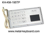 CE/teclado áspero Touchpad de ROHS/FCC, teclado numérico do quiosque da prova da água com touchpad