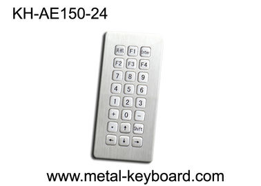 Entrada da prova do vândalo/teclado numérico ásperos em 24 chaves do botão, elevado desempenho metal do quiosque