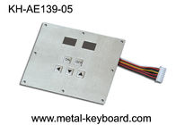 Teclado numérico industrial Ruggedized do metal com 5 chaves para o quiosque industrial do controle