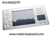Teclado do metal com teclado de Digitas e Touchpad para a instrumentação industrial