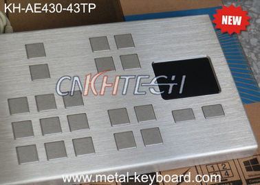 Teclado industrial resistente do vândalo com Touchpad/grande precisão do teclado da montagem do painel das chaves