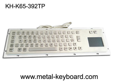Teclado de computador industrial da prova do vândalo com o rato para o dispositivo apontando de Accuate