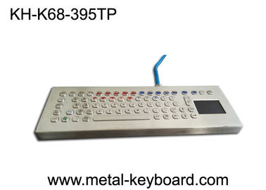 O PC 70 resistente do vândalo Ruggedized a disposição da montagem do painel do teclado com touchpad