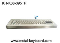 Disposição personalizada Touchpad Ruggedized industrial do computador do metal do Desktop do teclado
