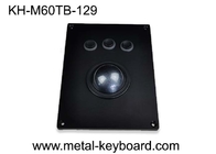 Rato Trackball preto de tamanho grande de 60 mm para aplicações industriais - Desempenho confiável