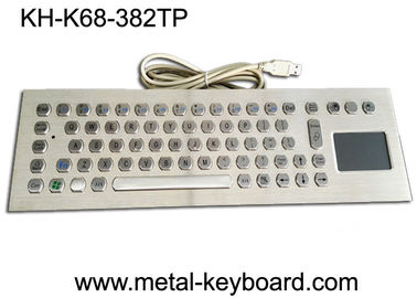 O teclado industrial do computador com Touchpad, 70 chaves Waterproof o teclado com Touchpad
