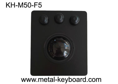Solução impermeável da montagem do painel frontal do rato industrial de aço inoxidável do Trackball