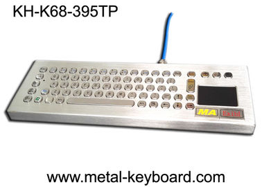 Disposição personalizada Touchpad Ruggedized industrial do computador do metal do Desktop do teclado