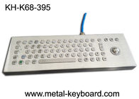 Prova de aço inoxidável industrial da água do teclado de computador do Desktop com Trackball do laser