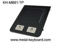 Do preto industrial da montagem do painel do dispositivo apontando de 2 chaves bens de aço inoxidável do Touchpad