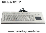 Touchpad de aço inoxidável do quiosque do teclado de computador do metal da relação USB/PS2 disponível