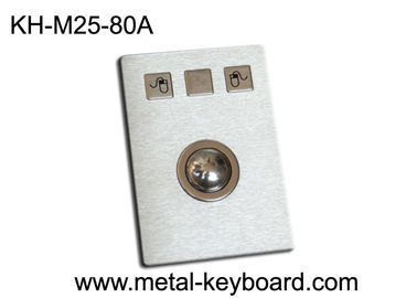 Rato industrial selado porta usb do Trackball da prova da poeira, dispositivo apontando do Trackball de aço inoxidável