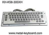 Projeto personalizado de aço inoxidável do teclado industrial Vandalproof impermeável do metal