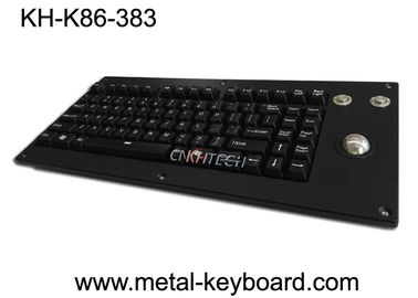 Teclado mecânico do luminoso da montagem do painel com o rato do trackball de 25mm