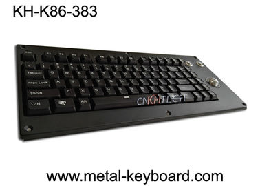 Teclado mecânico do luminoso da montagem do painel com o rato do trackball de 25mm