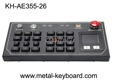 O plástico abotoa o teclado Ruggedized painel do metal IP54