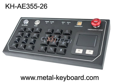 O plástico abotoa o teclado Ruggedized painel do metal IP54