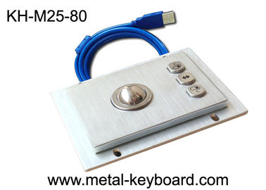 Rato industrial do trackball do metal da prova do vândalo resistente à poeira, sujeira, água