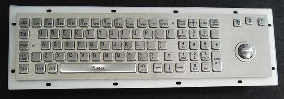 80 teclado industrial do metal avaliado das chaves IP65 com rato do Trackball e o teclado numérico numérico