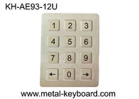 A abóbada de aço inoxidável numérica personalizada do metal da relação de USB do teclado numérico conecta a chave do PWB