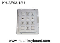 Aprovação lisa do CE dos botões do conector 12 de USB do teclado numérico do controle de acesso da montagem do painel traseiro