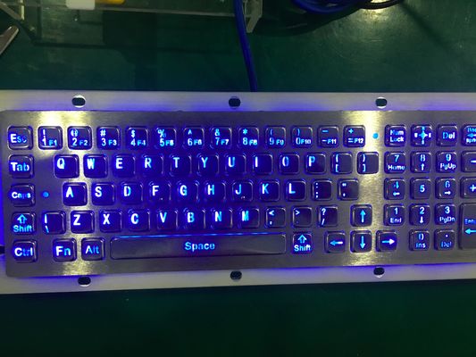 80 teclado industrial do metal avaliado das chaves IP65 com rato do Trackball e o teclado numérico numérico