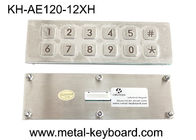 Teclado numérico personalizado 12 chaves de aço inoxidável do metal do FCC na saída da matriz