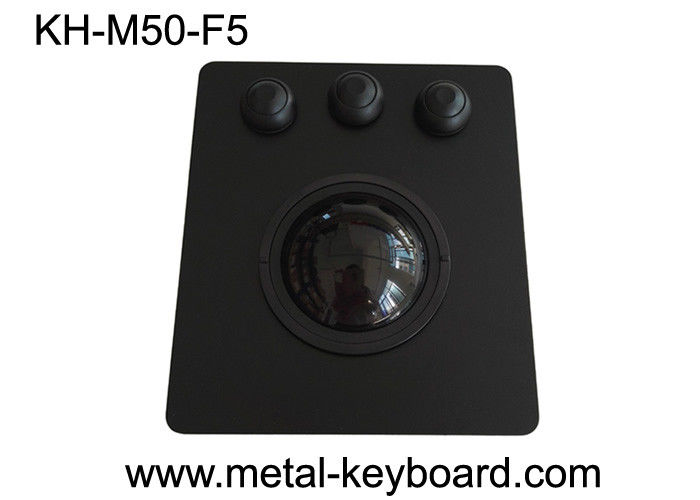 do Trackball preto da montagem do painel de 50mm sensibilidade alta PS/2/relação OEM/ODM de USB disponível