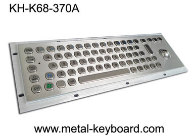 O teclado IP65 à prova de explosões, Metal o teclado industrial com Trackball