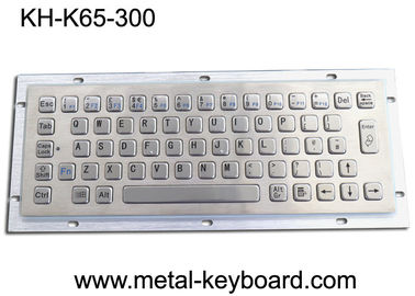 Teclado compacto Ruggedized dos SS da entrada do teclado industrial do metal para o quiosque de informação